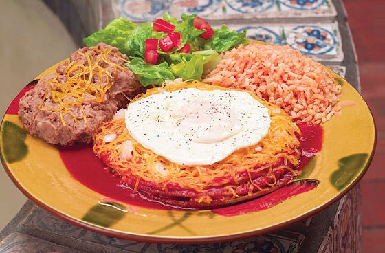 Red Enchiladas