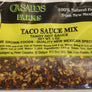 Casados Farms Taco Sauce Mix 1 oz