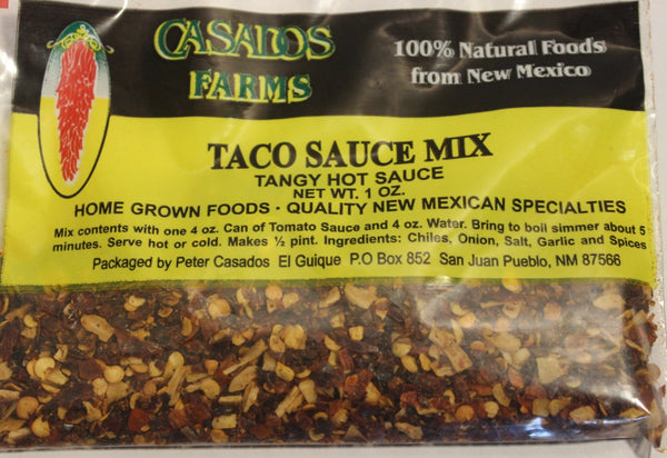 Casados Farms Taco Sauce Mix 1 oz