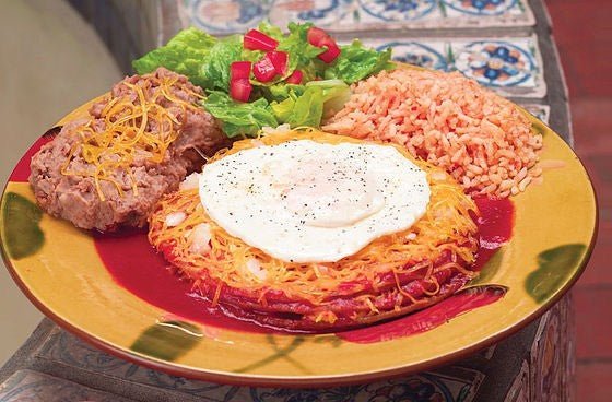 Red Enchiladas
