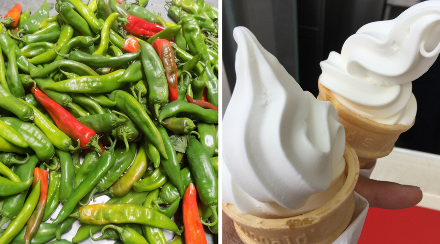 Green Chile Ice Cream