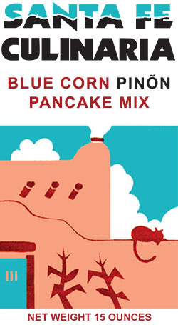 Santa Fe Culinaria - Blue Corn Pinon Pancake Mix