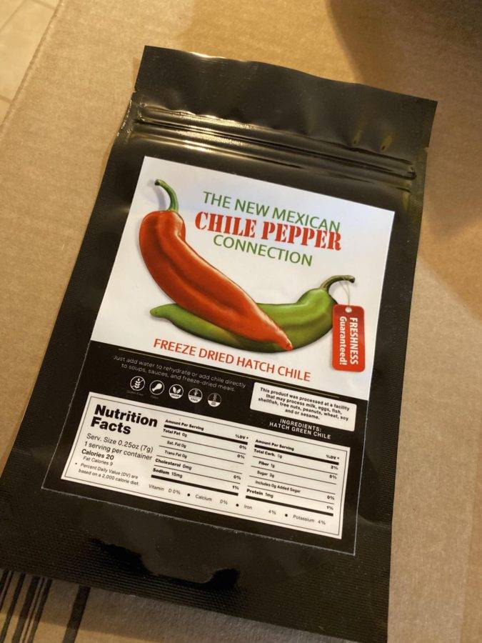 Freeze Dried Diced Hatch Chile