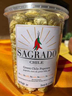 Sagrado Green Chile Popcorn