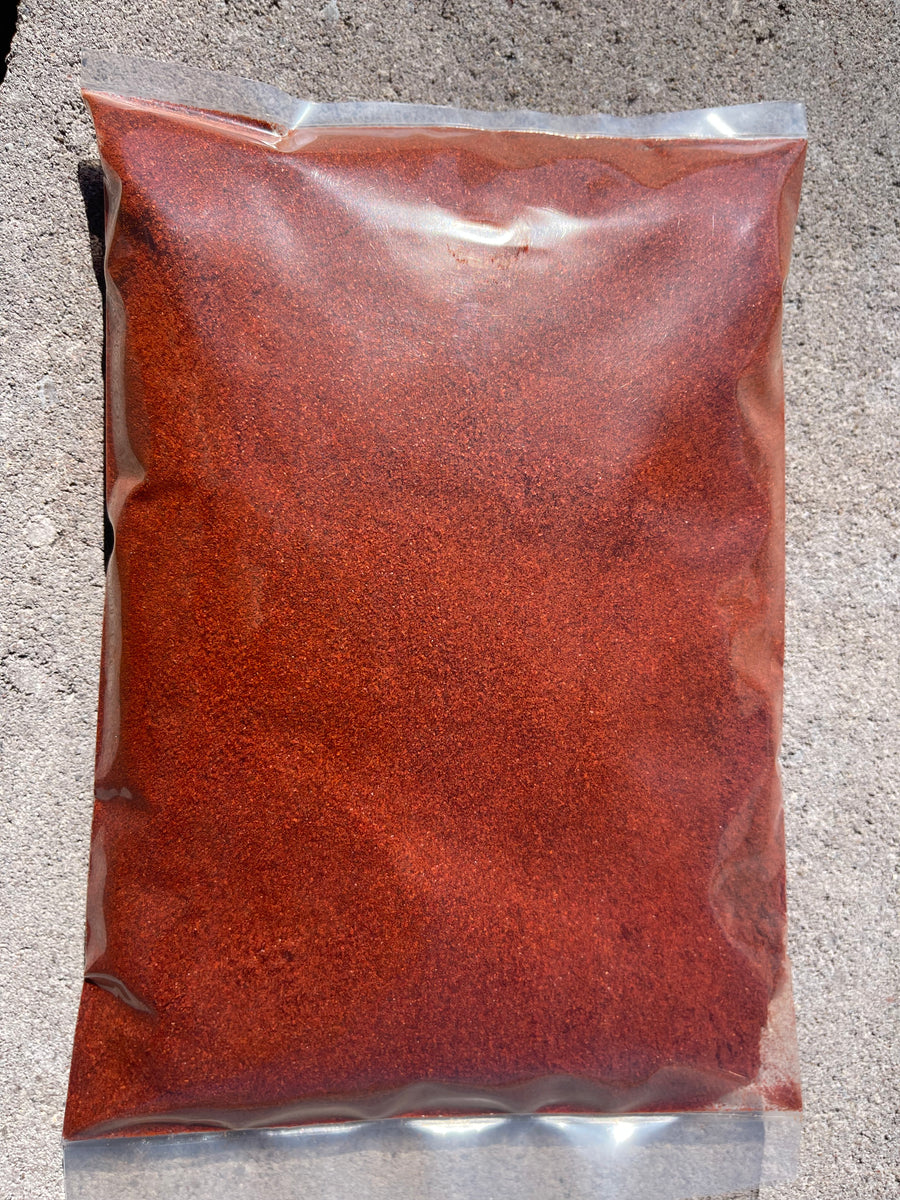CHIMAYO CHILE POWDER (molido) RED - HOT & MEDIUM
