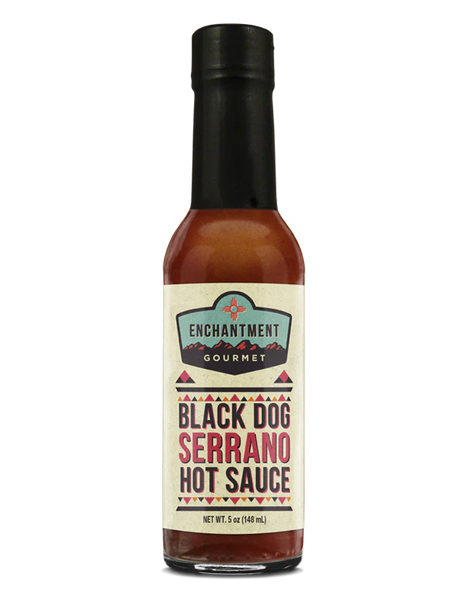 Black Dog Serrano Hot Sauce