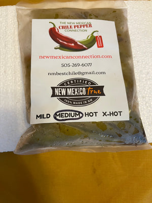 Roasted & Frozen Medium Green Chile