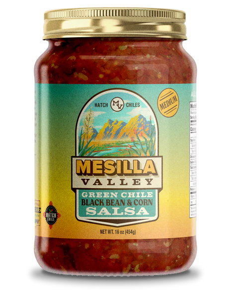 Green Chile Black Bean & Corn Salsa