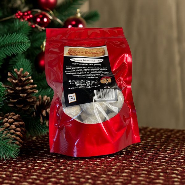 Celina's Biscochitos - Mexican Wedding Cookies (Net Weight 6oz (170 grams)